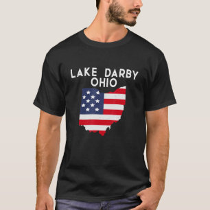 Lake Darby Ohio USA State America Travel Ohioan T-Shirt