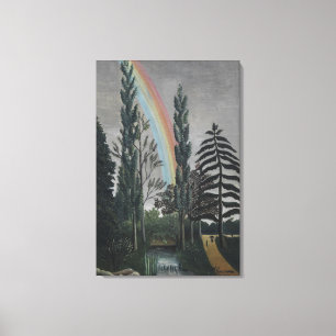 Lake Daumesnil by Henri Rousseau, Vintage Fine Art Canvas Print