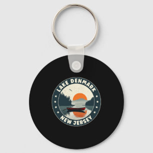 Lake Denmark New Jersey Sunset T Shirt  Keychain