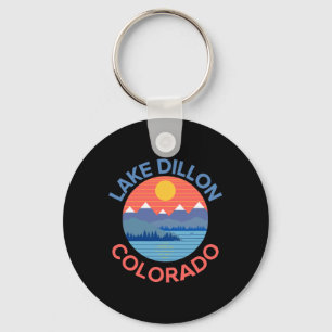 Lake Dillon Colorado Fishing Hiking Boating  Keychain