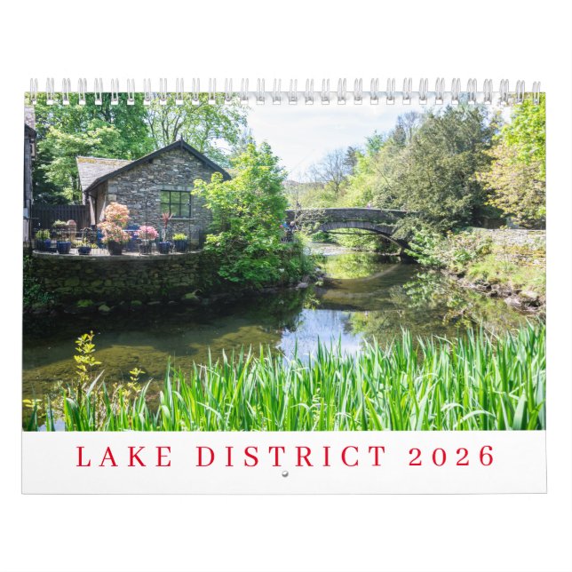 Lake District 2026 calendar (Cover)