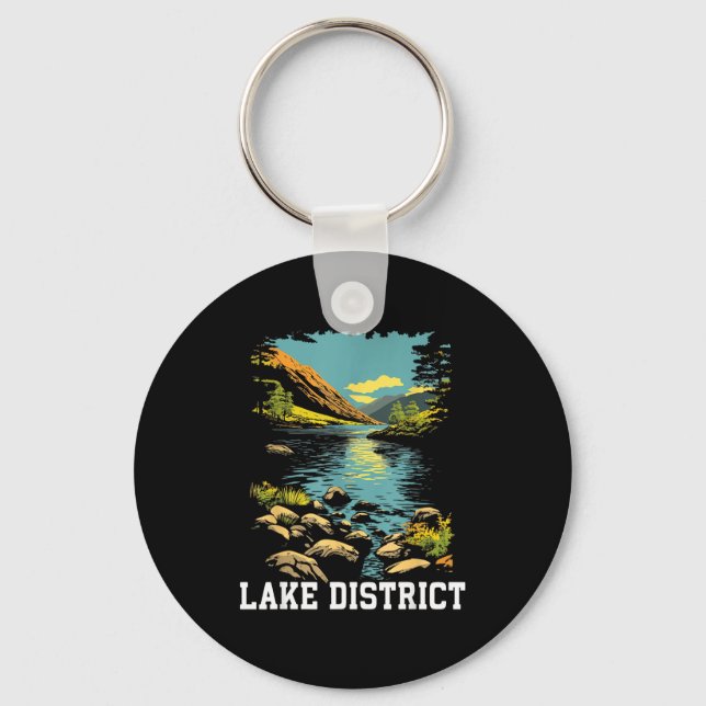 Lake District  Keychain (Front)