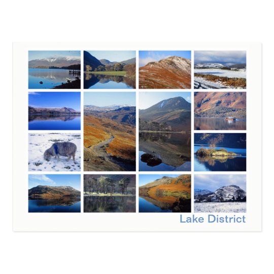 Lake District multi-image 2 Postcard