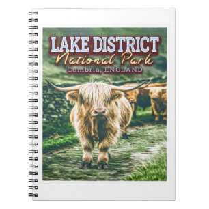 LAKE DISTRICT NATIONAL PARK - CUMBRIA ENGLAND NOTEBOOK
