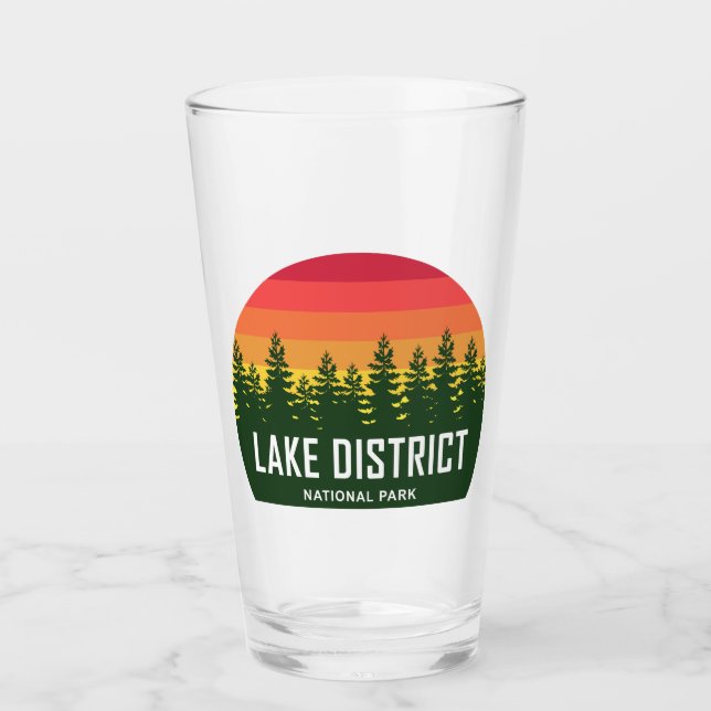 Lake District National Park Glass (Front)