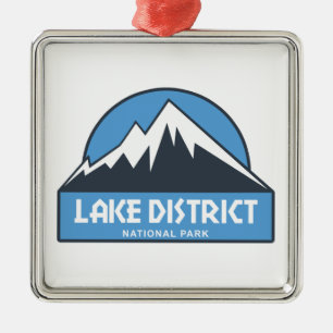 Lake District National Park Metal Ornament
