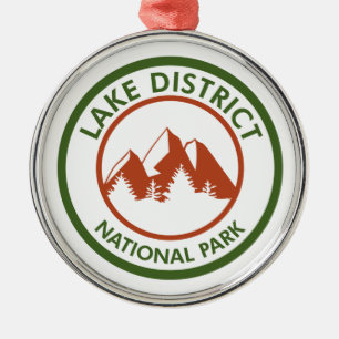 Lake District National Park Metal Ornament