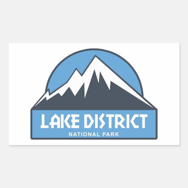 Lake District National Park Sticker (Front)