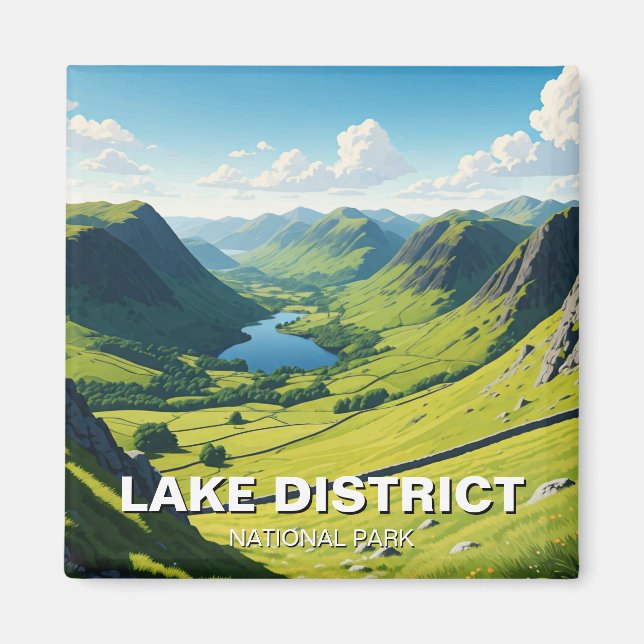 Lake District National Park United Kingdom Magnet (Front)