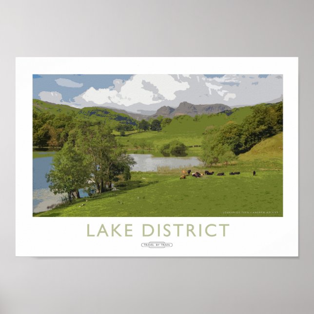 Lake District Railway Poster (Front)