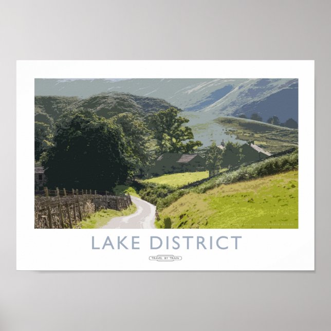 Lake District Railway Poster (Front)