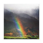 Lake District Rainbow Canvas Canvas Print
