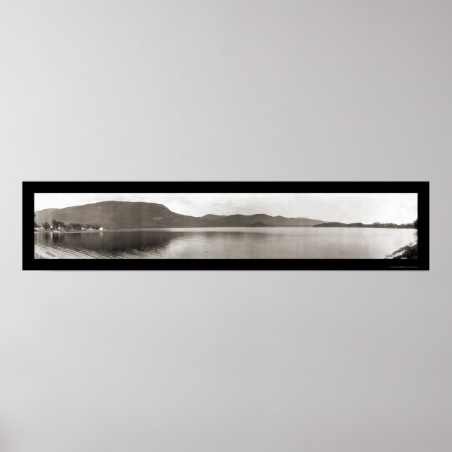 Lake Dunmore, Vermont Photo 1912 Poster (Front)