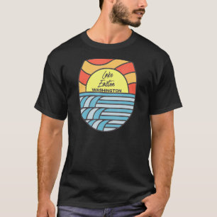 Lake Easton Washington Wa Sunset Vacation Souvenir T-Shirt