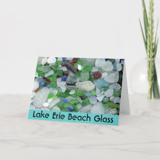 Lake Erie Beach Glass Card