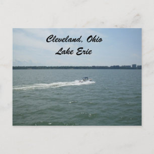 LAKE ERIE, CLEVELAND, OHIO postcard