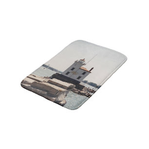 Lake Erie Lighthouse Bath Mat