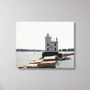 Lake Erie Lighthouse Canvas Print