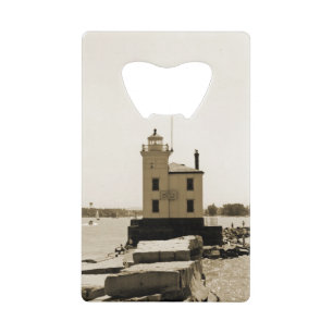 Lake Erie Lighthouse Credit Card Bottle Opener