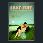 Lake Erie New York Pennsylvania Ohio Moonlight Poster<br><div class="desc">Lake Erie New York Pennsylvania Ohio Moonlight Memories Travel Pin Up Poster Michigan Ontario Canada Art Print 363

vintage art print,  retro gig poster,  gothic horror art,  alternative wall decor,  surrealist poster,  rock concert print,  sci fi alien art,  macabre illustration,  dark aesthetic,  pop culture poster</div>