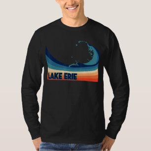 Lake Erie Retro Boating  Sailing & Fishing Vacatio T-Shirt