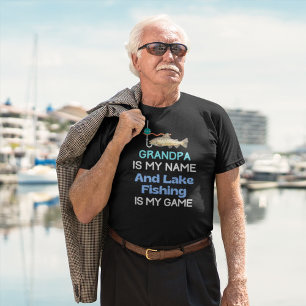 Lake Fishing Grandpa T-Shirt