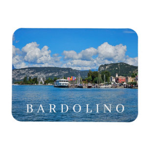 Lake Garda Bardolino panoramic view fridge magnet