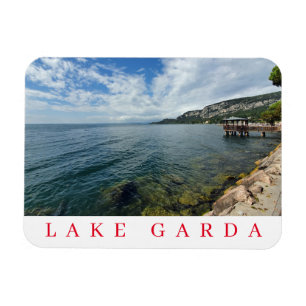 Lake Garda clouds fridge magnet