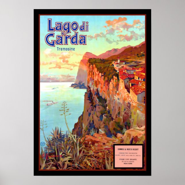 Lake Garda Poster (Front)