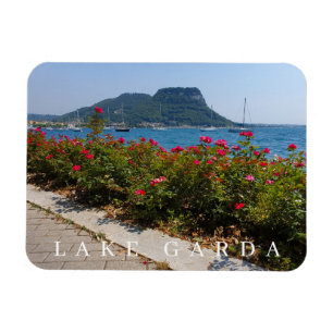 Lake Garda Rock of Garda fridge magnet