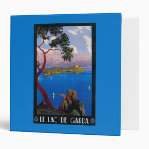Lake Garda Travel Promotional Poster Binder