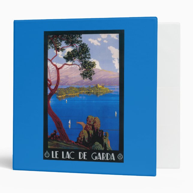Lake Garda Travel Promotional Poster Binder (Front/Inside)