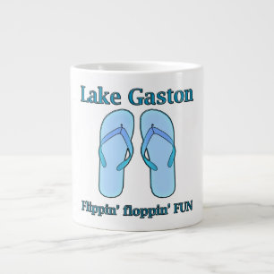 Lake Gaston Flip Flop Mug