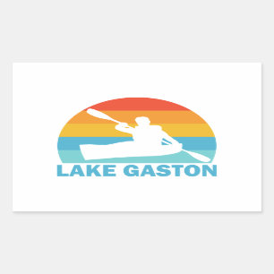 Lake Gaston North Carolina Virginia Kayak Sticker