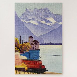 Lake Geneva Travel Jigsaw Puzzle
