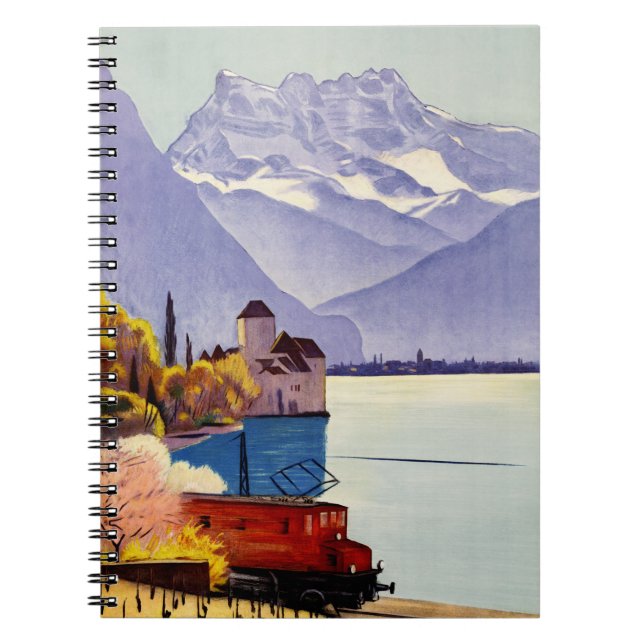Lake Geneva Travel Notebook (Front)