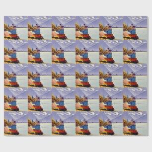 Lake Geneva Travel Wrapping Paper