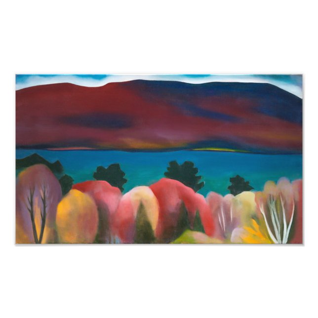 Lake George, Autumn | Georgia O'Keeffe | Photo Print (Front)