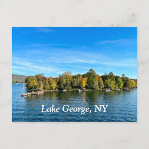 Lake George New York Postcard