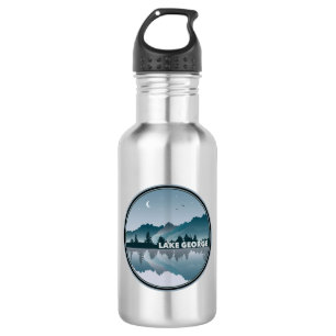 Lake George New York Reflection 532 Ml Water Bottle