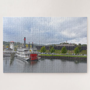 Lake George, New York, Steamship Jigsaw Puzzle
