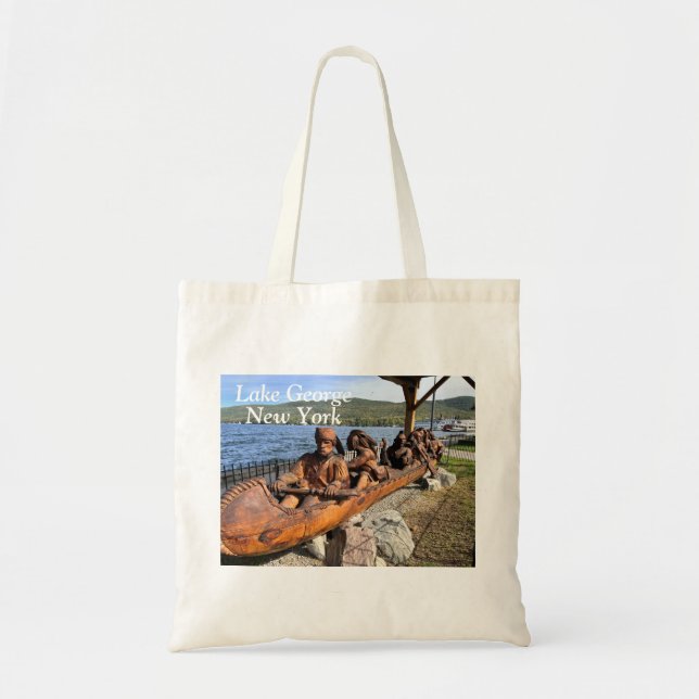 Lake George New York Tote Bag (Front)
