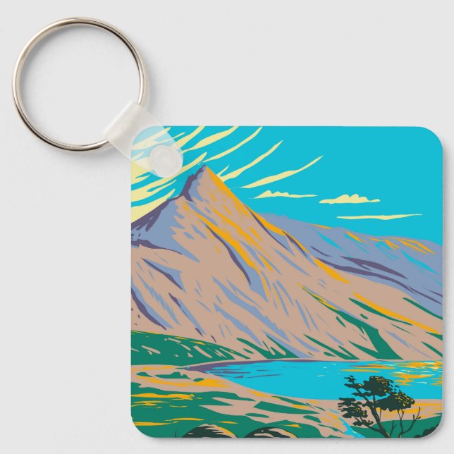  Lake Glaslyn Keychain (Front)