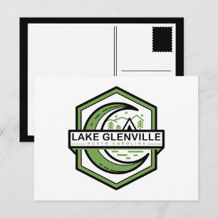 LAKE GLENVILLE moon hexa Postcard