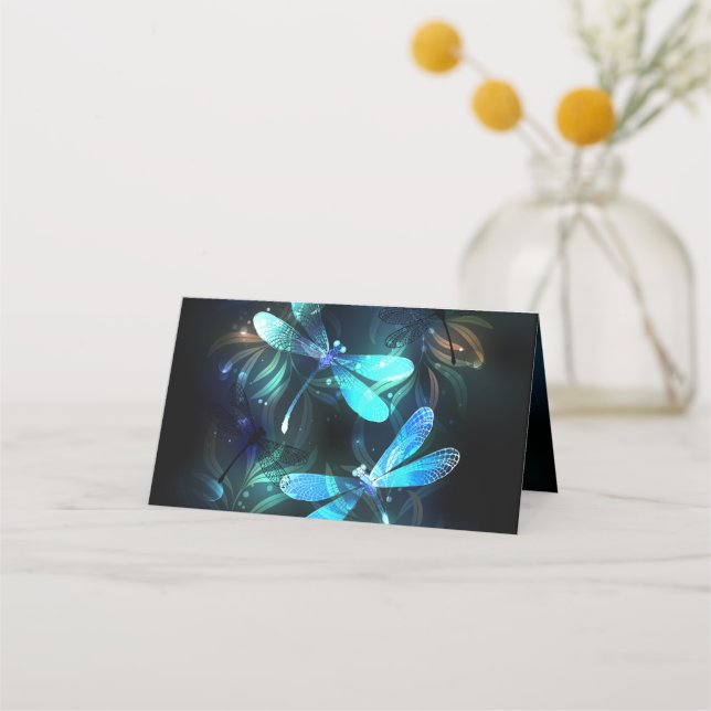 Lake Glowing Dragonflies Appointment Card (Front)