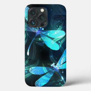 Lake Glowing Dragonflies iPhone 13 Pro Case