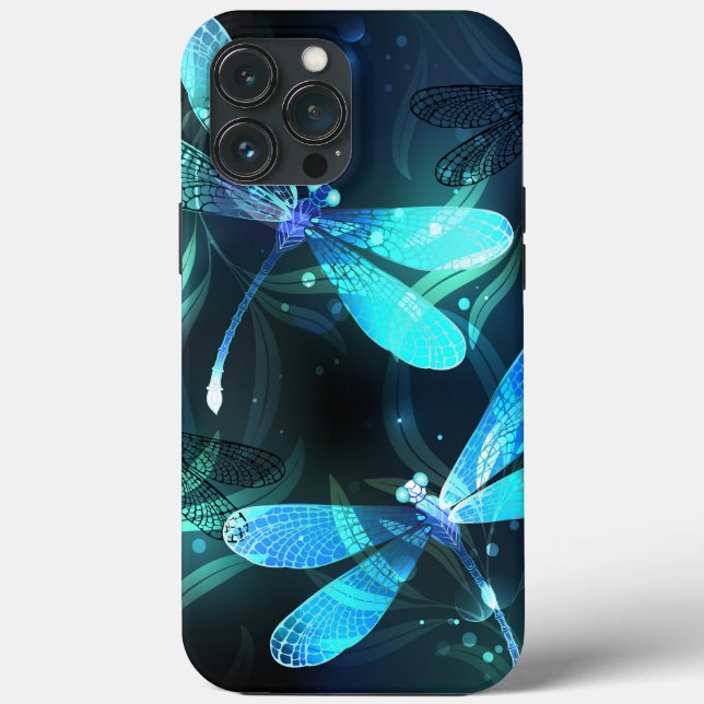 Lake Glowing Dragonflies Case-Mate iPhone Case (Back)