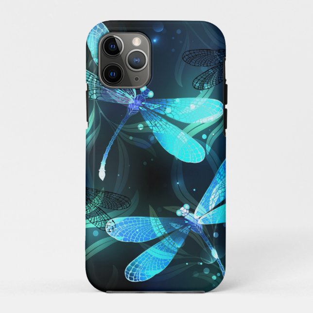 Lake Glowing Dragonflies Case-Mate iPhone Case (Back)