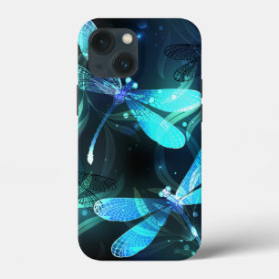 Lake Glowing Dragonflies iPhone 13 Mini Case
