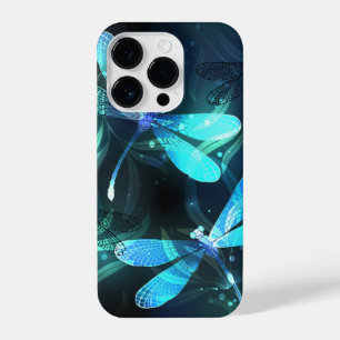 Lake Glowing Dragonflies iPhone 14 Pro Case